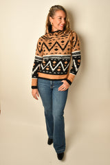 MINDY COWL NECK SWEATER