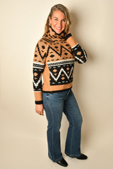 MINDY COWL NECK SWEATER