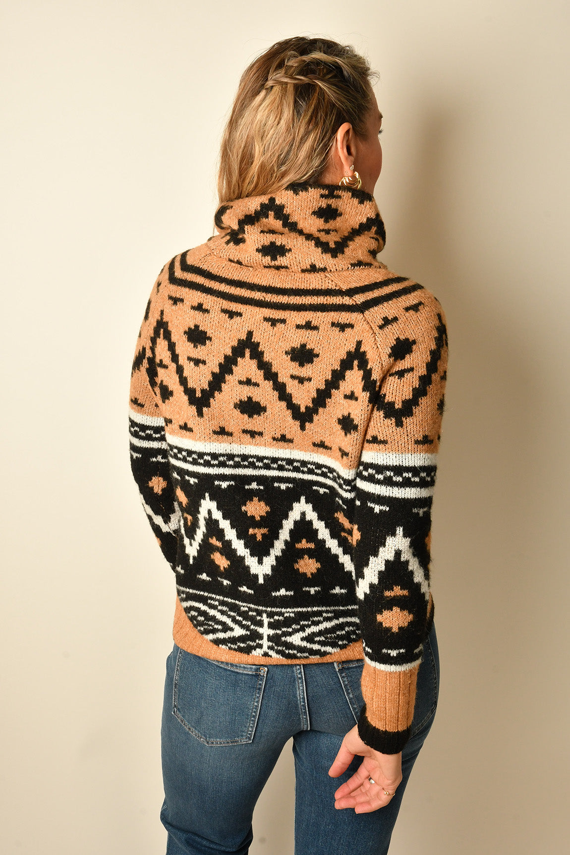 MINDY COWL NECK SWEATER