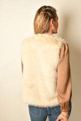 GLIMMER FUR VEST