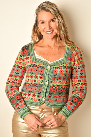 SWEETHEART HOLIDAY CARDI