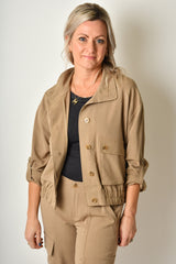 UTILITY JACKET CINCH HEM