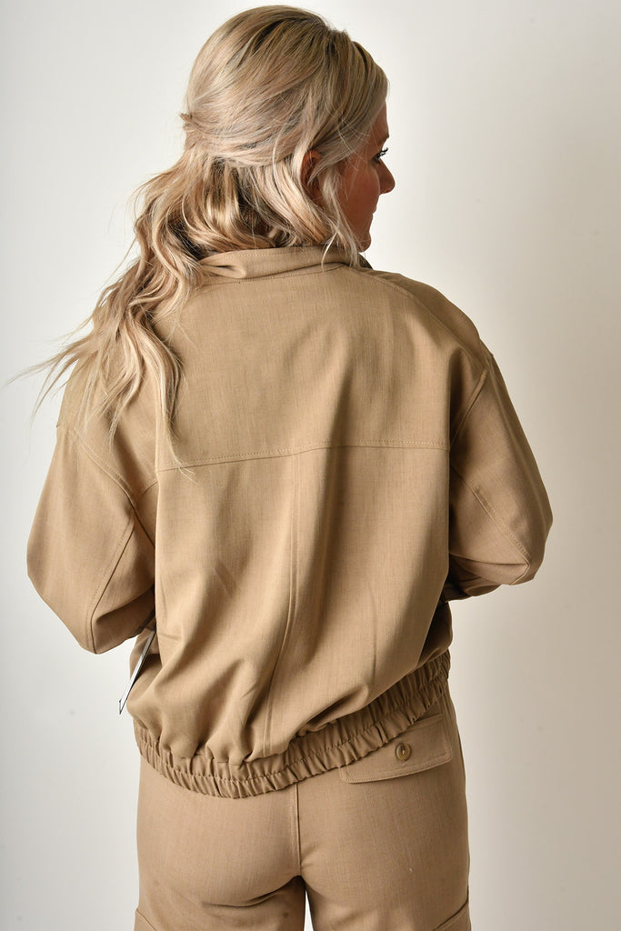 UTILITY JACKET CINCH HEM