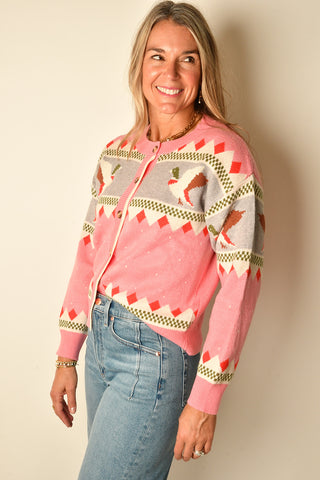 MALLARD DREAM RETRO CARDIGAN