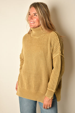 WORN THRU SWEATER