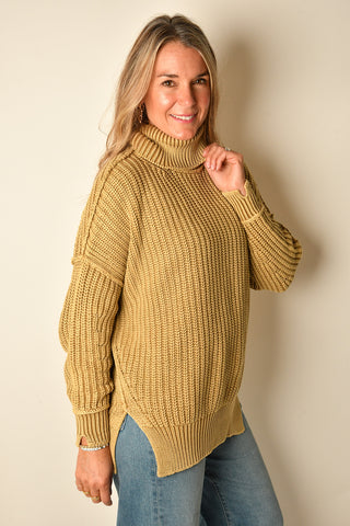 WORN THRU SWEATER