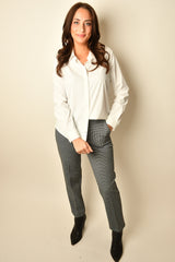 L/S BUTTON FRONT SHIRT