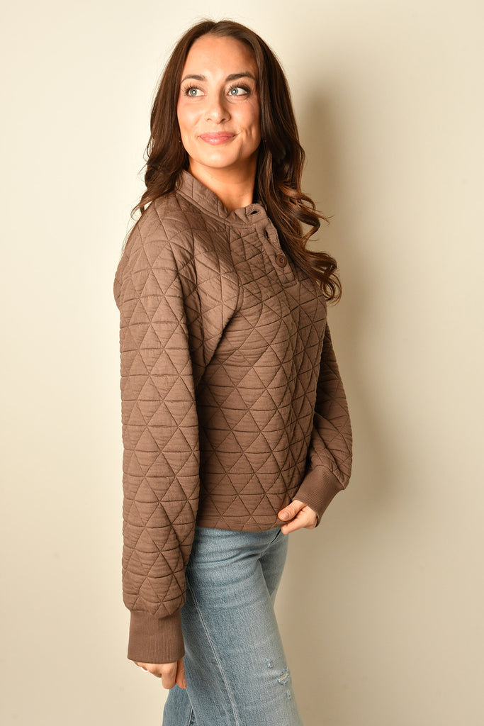 QUILTED BUTTON POPOVER
