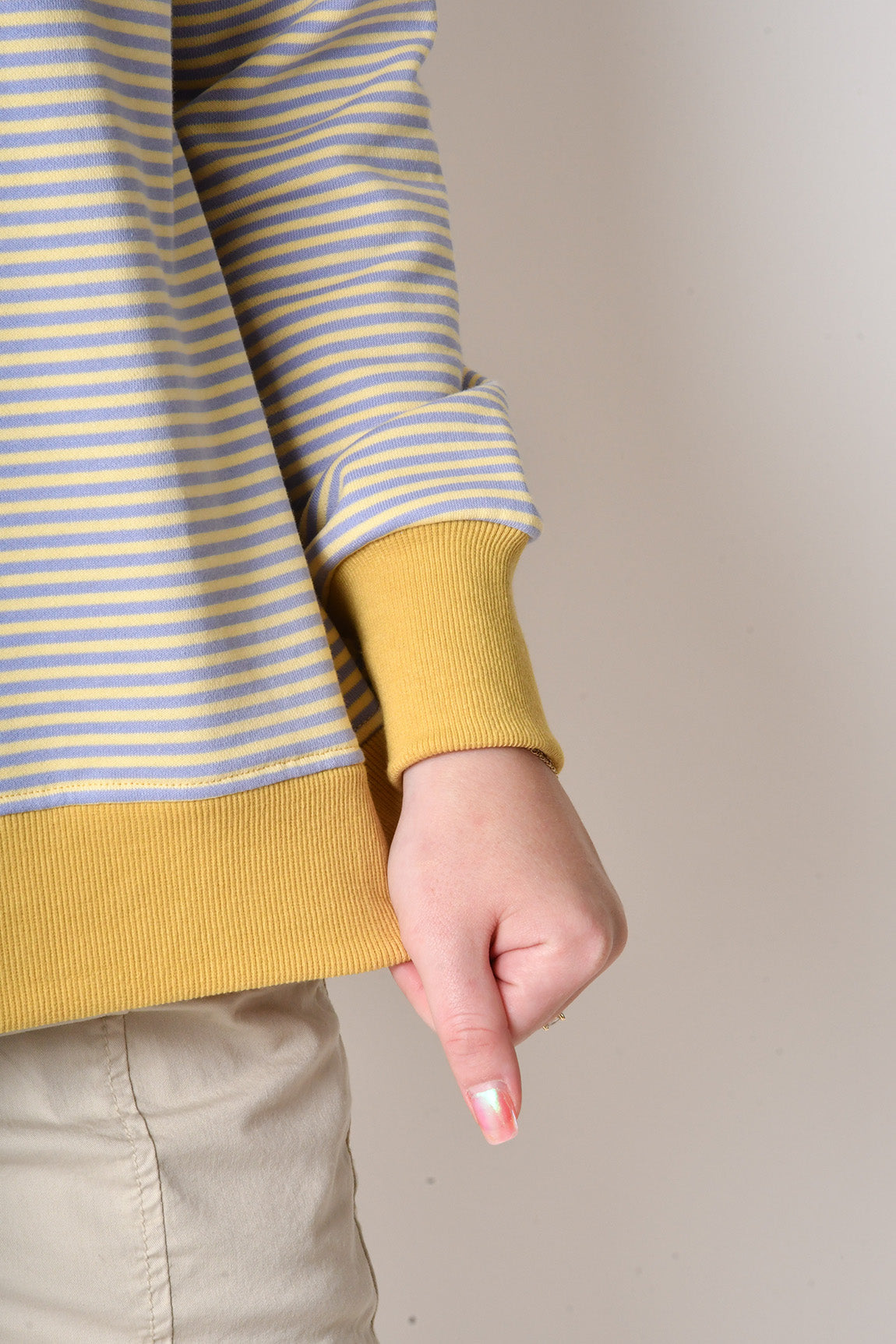 MINI STRIPE SWEATSHIRT