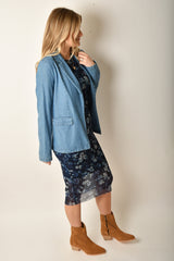 CHAMBRAY PAYTON BLAZER