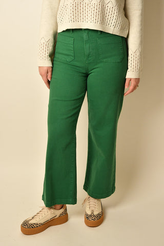 PATCH POCKET WIDE LEG