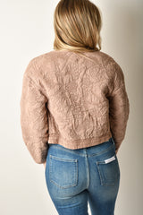 QUILTED BOMBER JACKET