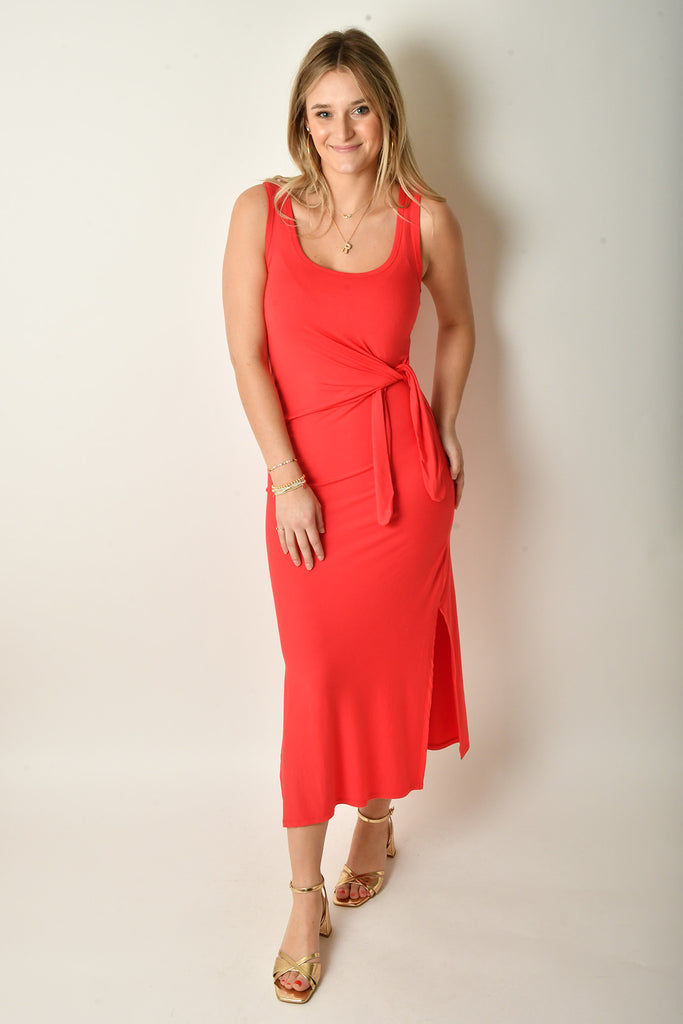 KNOT TANK MIDI DRESS