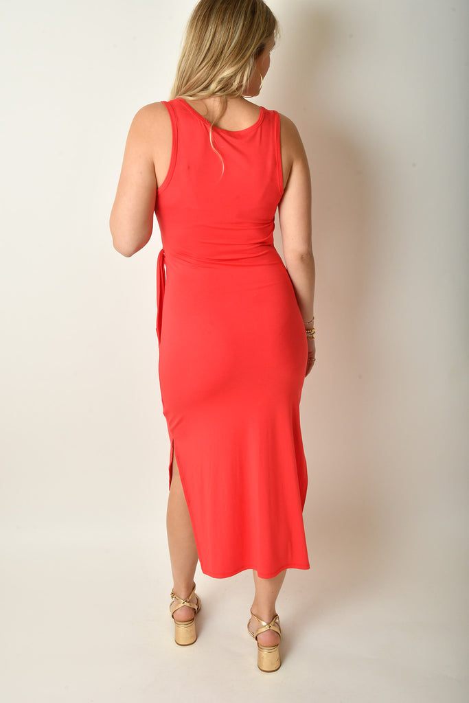 KNOT TANK MIDI DRESS