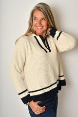 HAMMOND POLO SWEATER