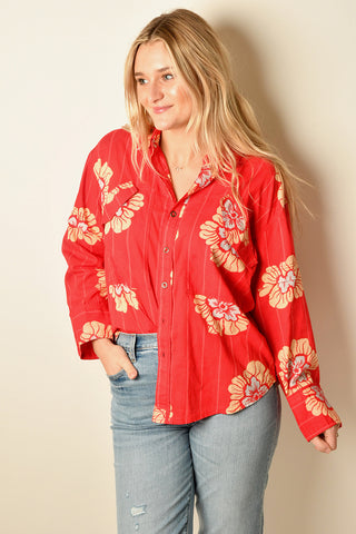 HIDDEN FLOWER CAMO SHIRT 2 colors