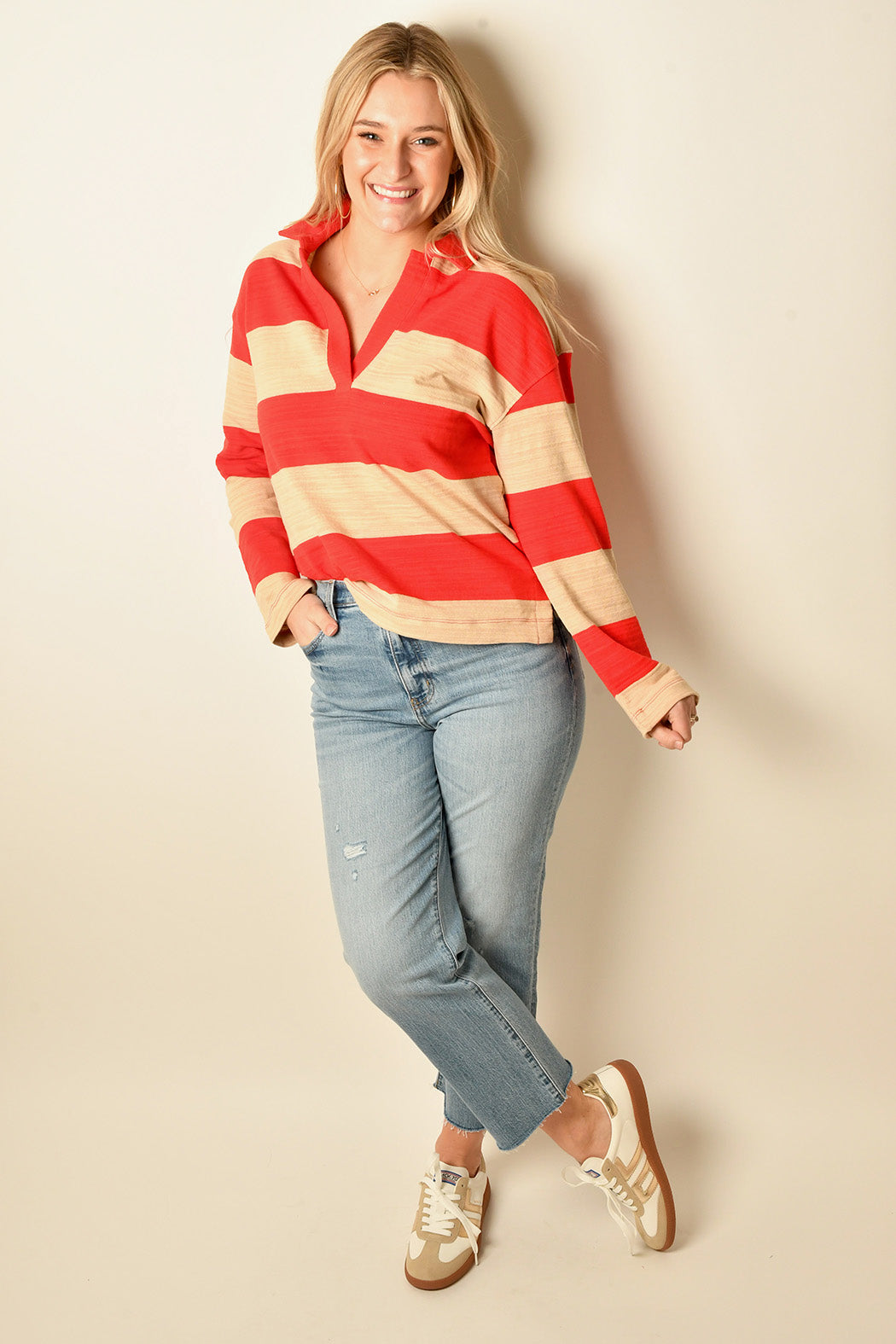 SAILOR STRIPE POLO 2 colors