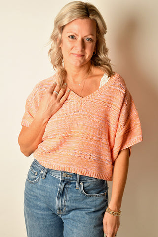 MELANGE RELAXED SWEATER