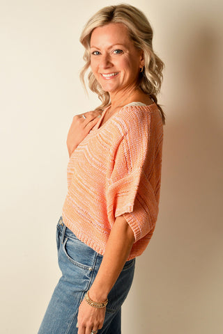 MELANGE RELAXED SWEATER