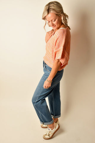 MELANGE RELAXED SWEATER