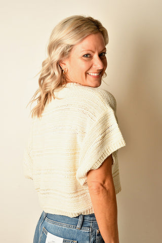 MELANGE RELAXED SWEATER