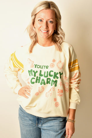 LUCKY CHARM TERRY TEE