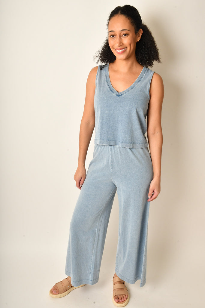 SLOANE DENIM TANK