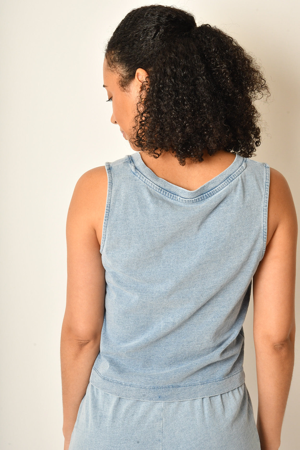 SLOANE DENIM TANK