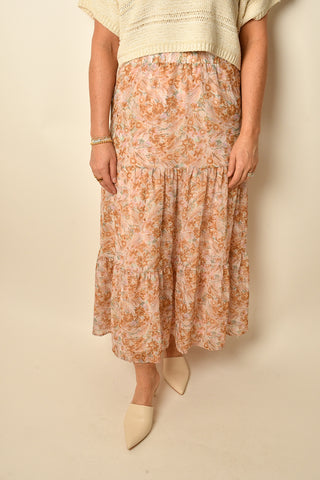 TIERED BOHO SKIRT