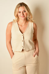 NOELLE TEXTURED TANK