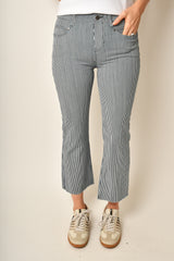 GIA GLIDER STRIPE CROP FLARE