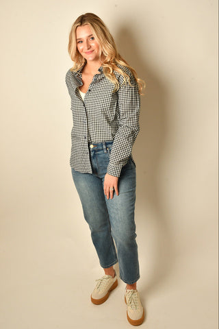 SEAPORT BUTTON UP TOP 2colors