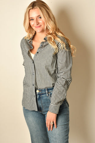 SEAPORT BUTTON UP TOP 2colors