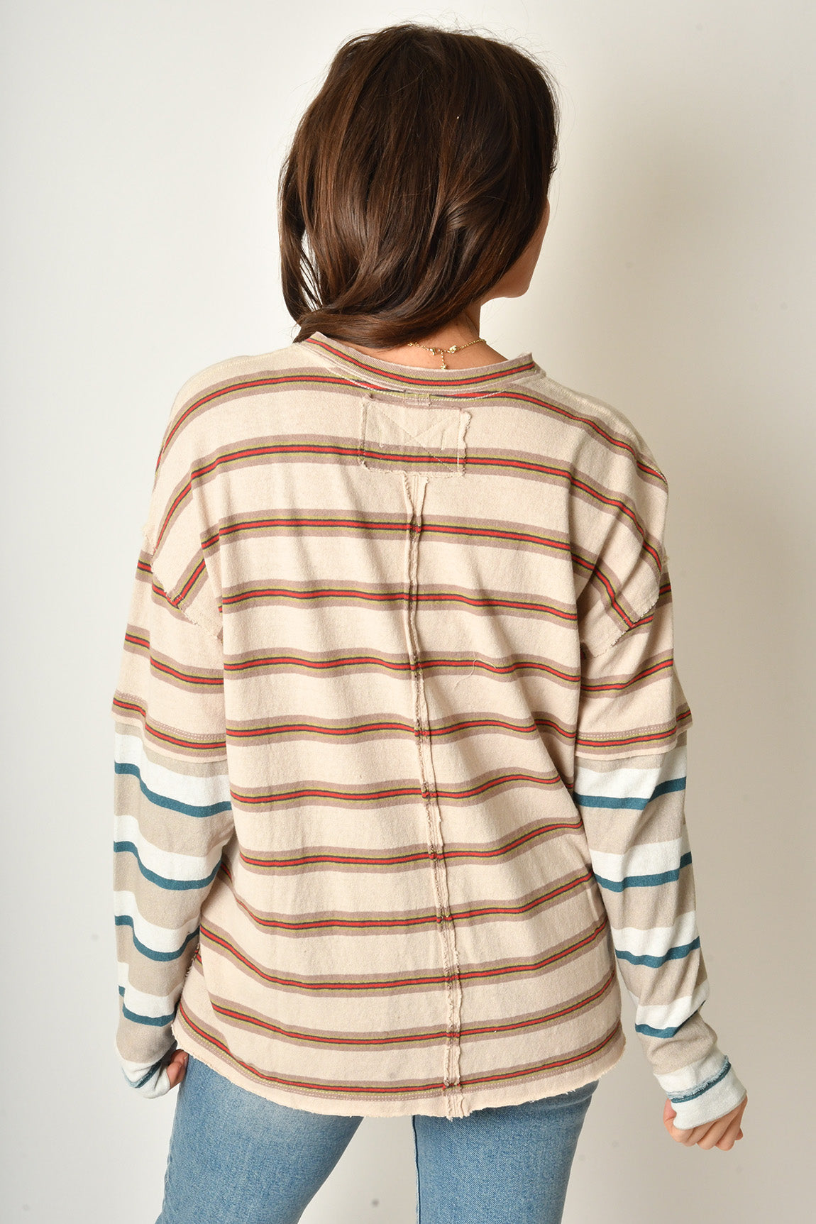 NINA STRIPE LONG SLEEVE