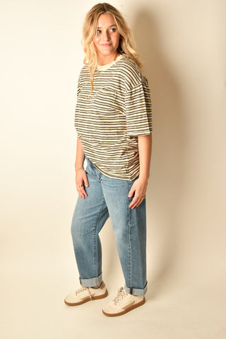 ALL LOVE STRIPE TEE + 2 colors