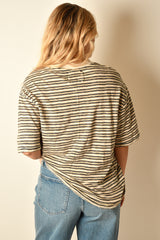 ALL LOVE STRIPE TEE + 2 colors