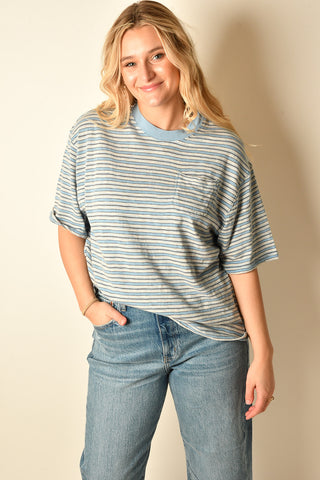 ALL LOVE STRIPE TEE + 2 colors