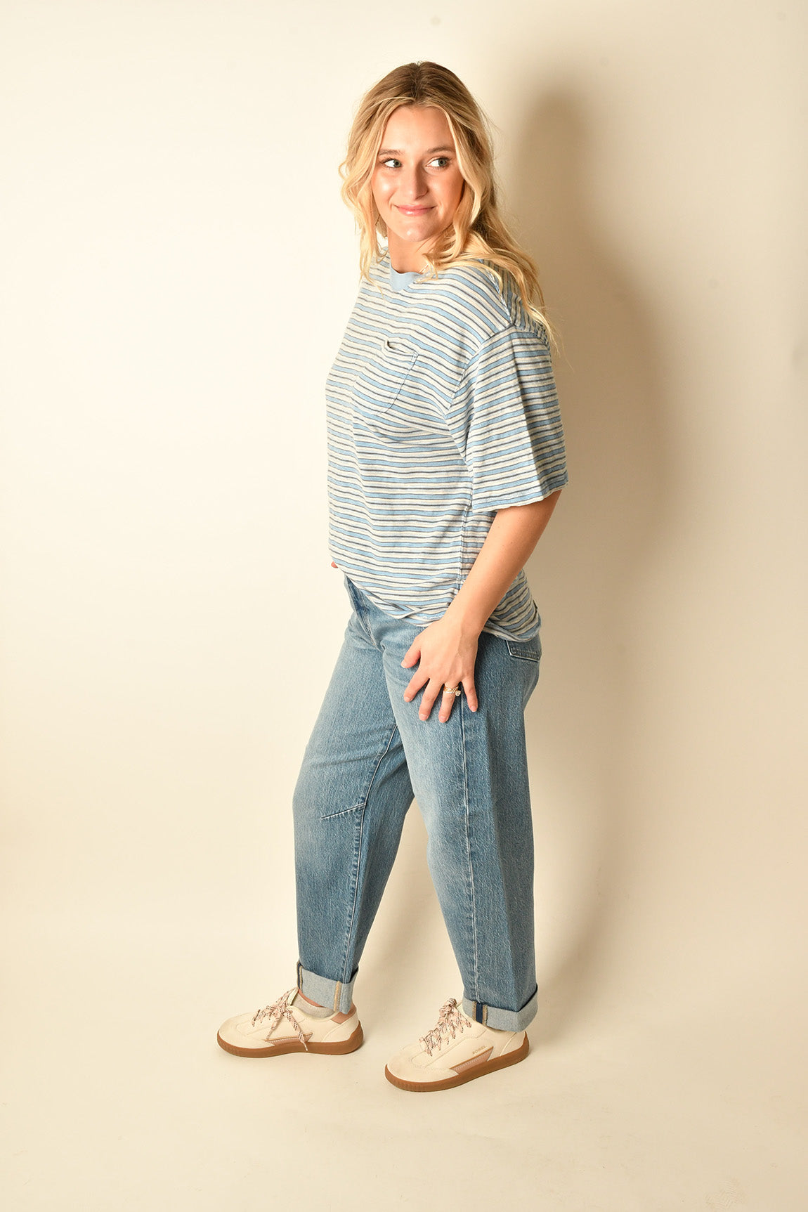 ALL LOVE STRIPE TEE + 2 colors