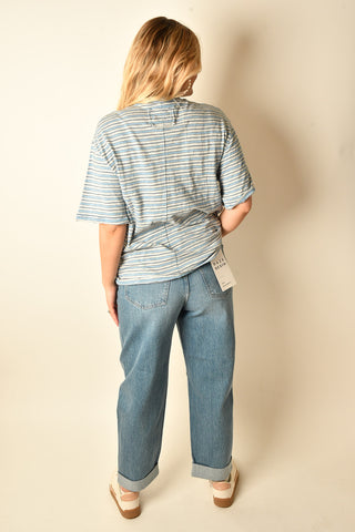ALL LOVE STRIPE TEE + 2 colors