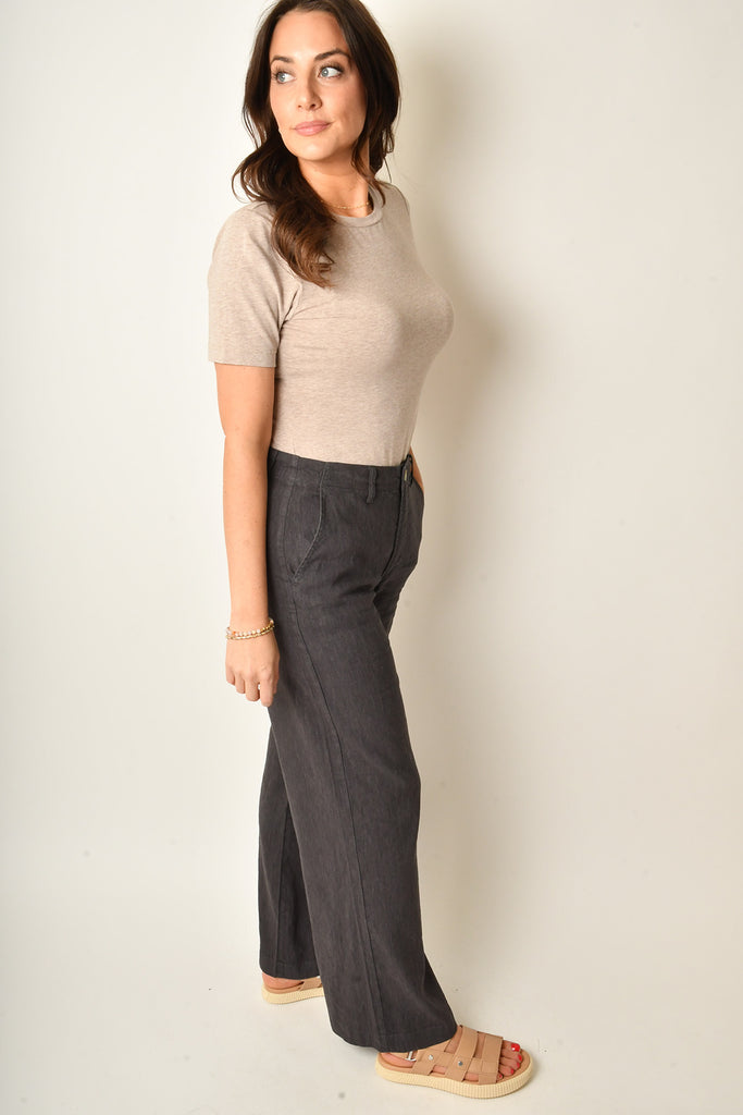 MEG LINEN WIDE LEG