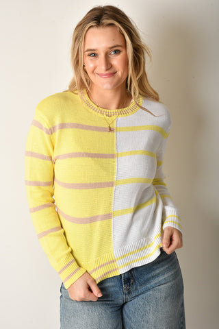 TYSON STRIPE SWEATER