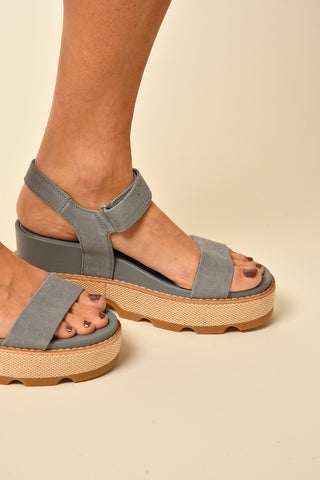 JOANIE IV Y STRAP WEDGE