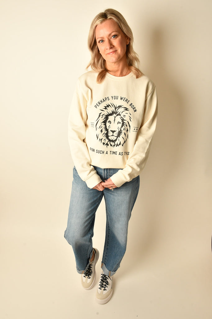ESTHER LION SWEATSHIRT