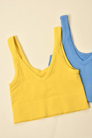 REVERSIBLE HERR CROP TOP