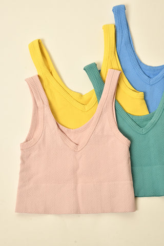 REVERSIBLE HERR CROP TOP