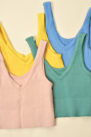 REVERSIBLE HERR CROP TOP