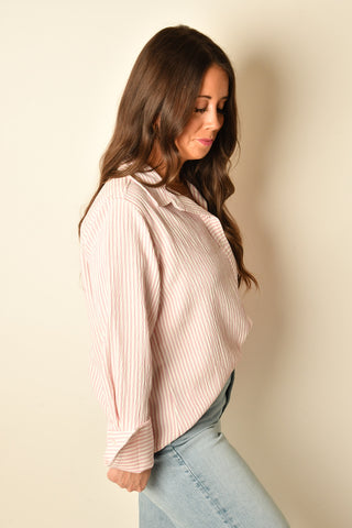 AMAYA STRIPE BLOUSE + colors