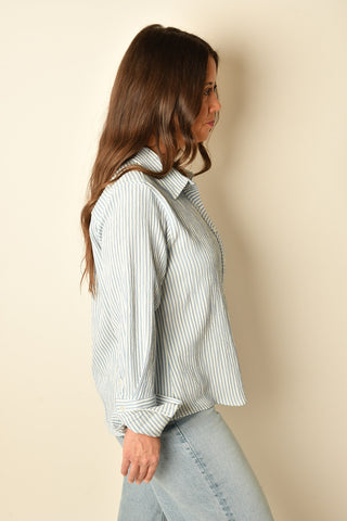 AMAYA STRIPE BLOUSE + colors