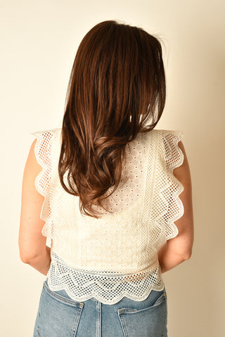 MERIANE SLVS TOP