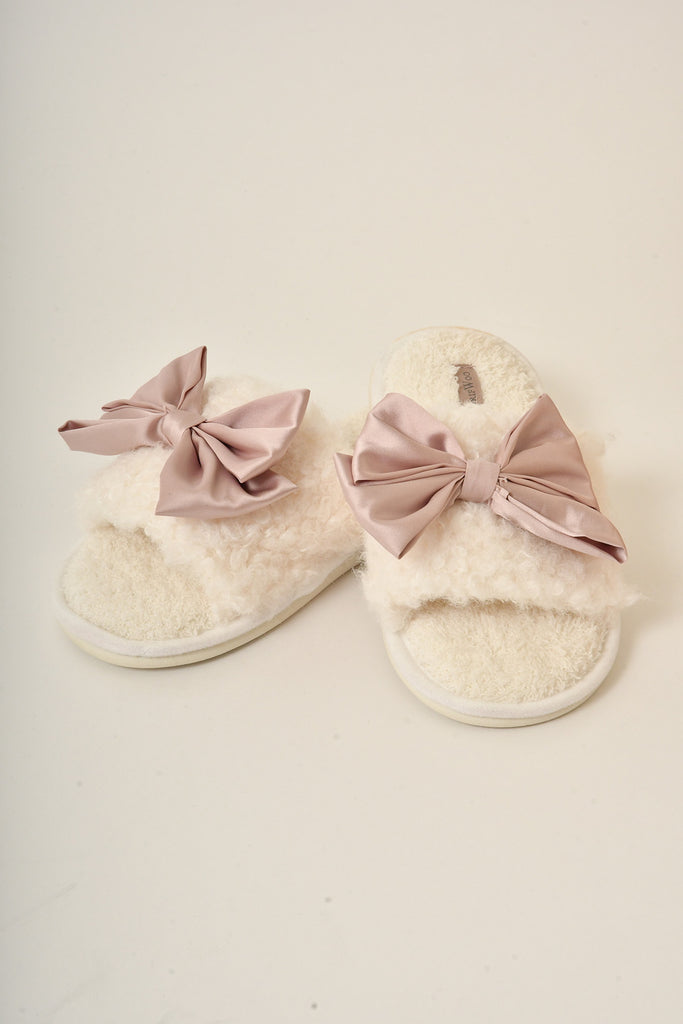 BOW SLIPPERS